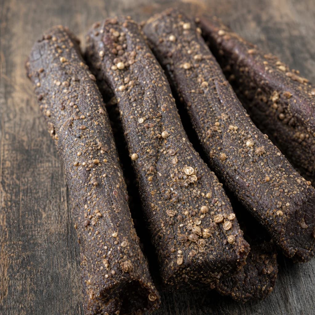 Biltong — Natural form