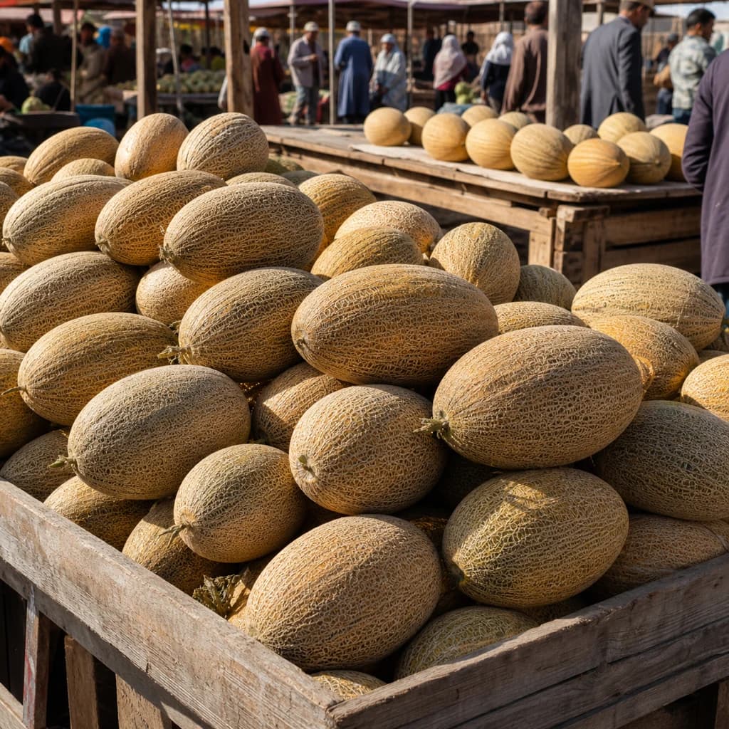 At the market