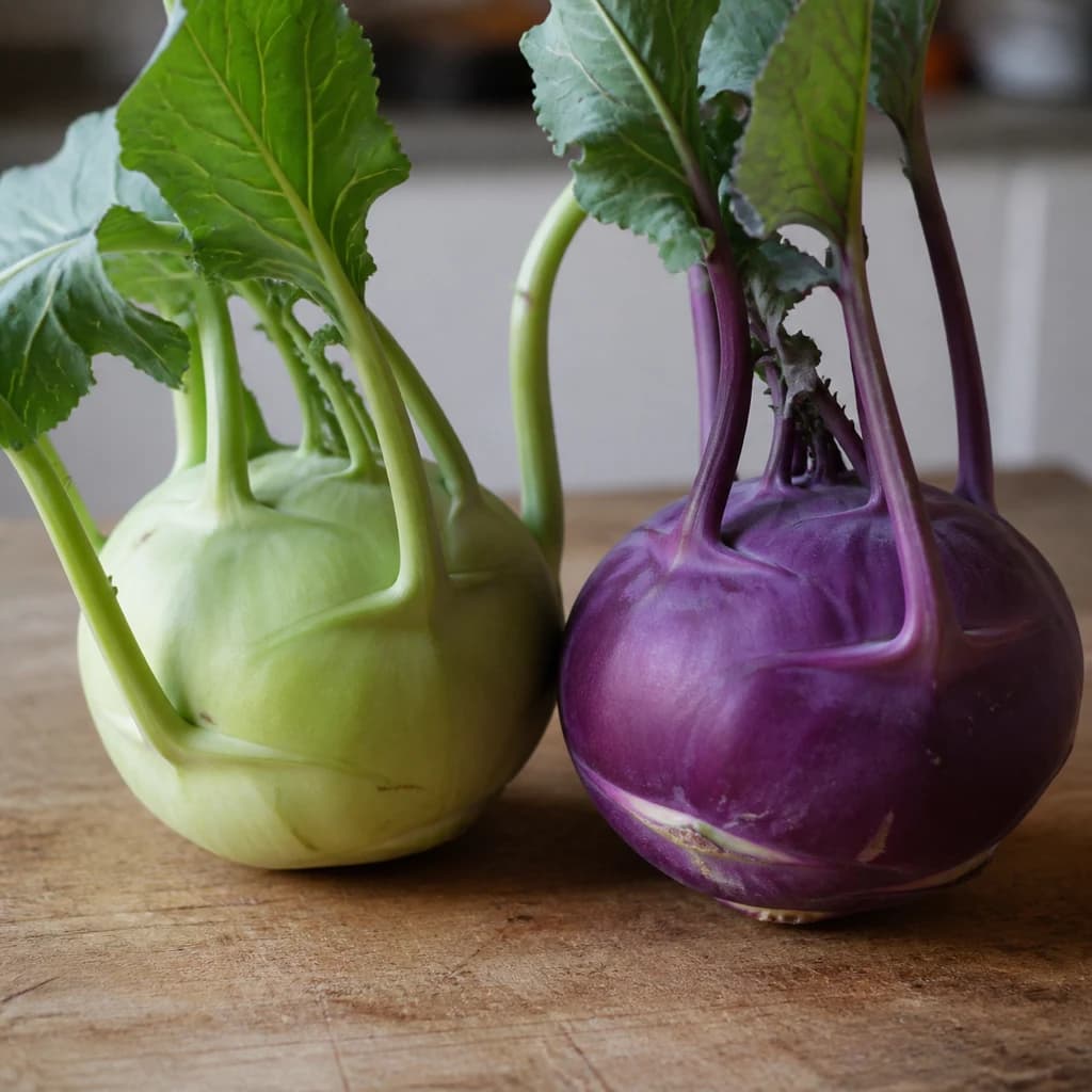 Kohlrabi — Natural form