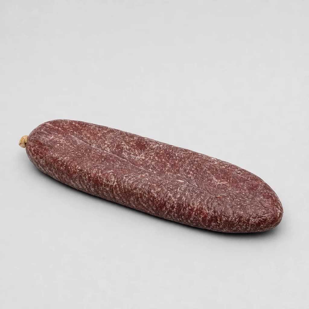Lukanka (Cured Sausage) — Natural form