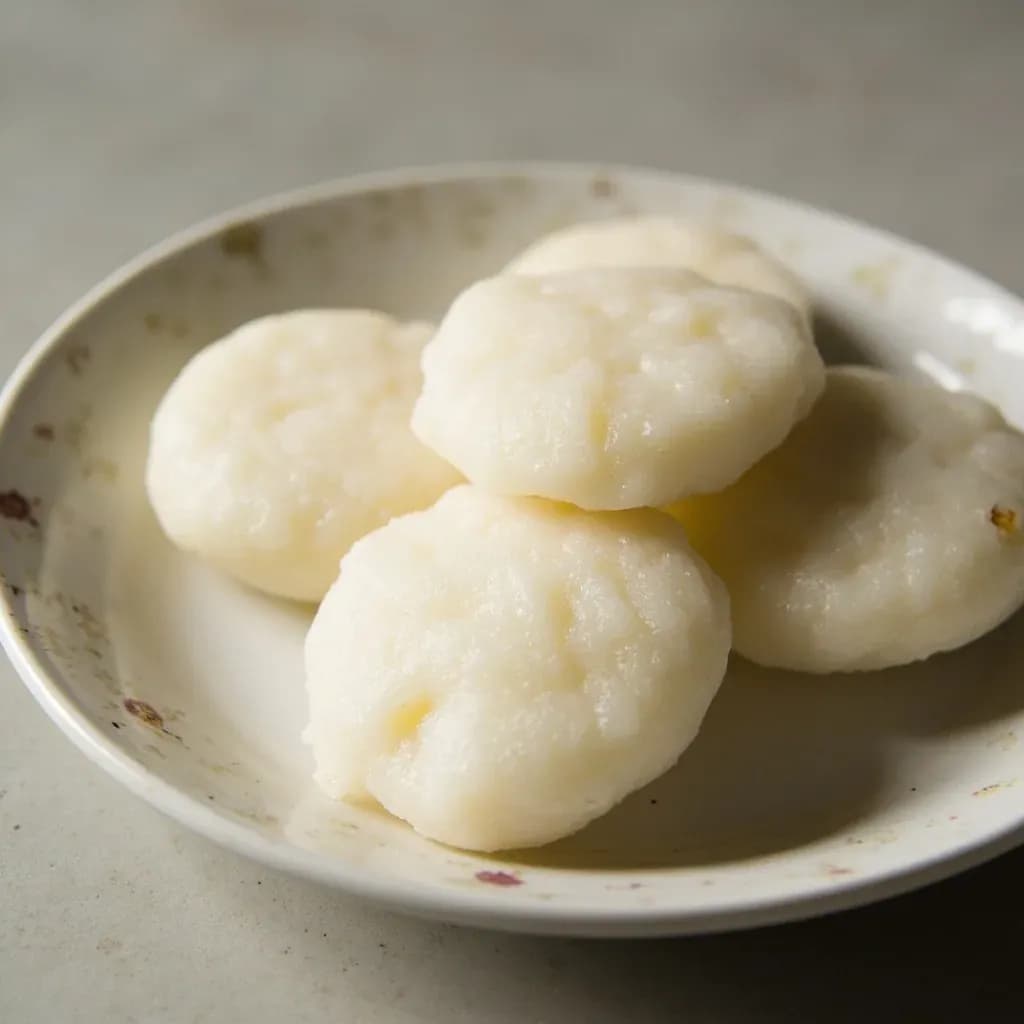Sannas (Steamed Rice Cake)