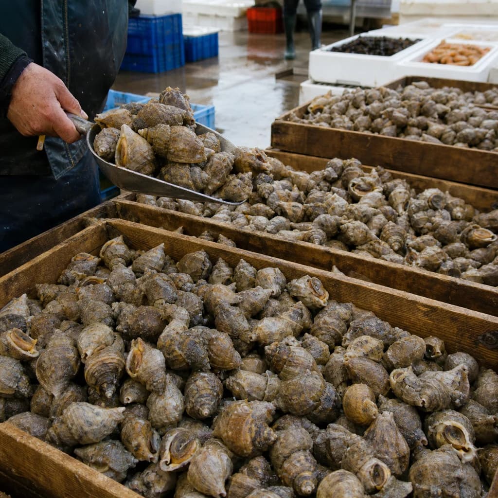At the market
