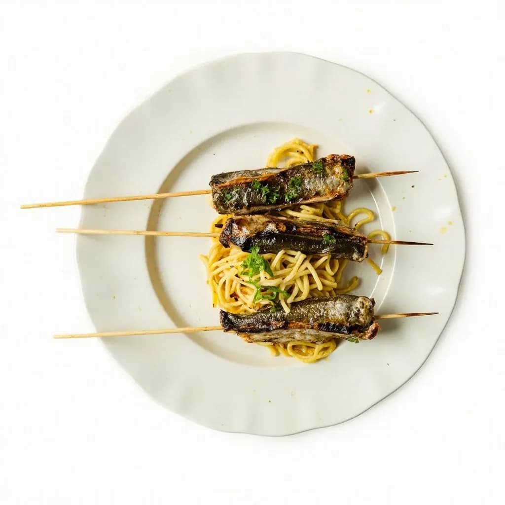 Sardine Skewer Cane (Caña de Espeto)