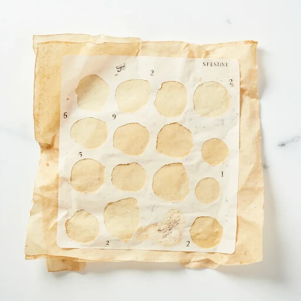 Tasting Placemat