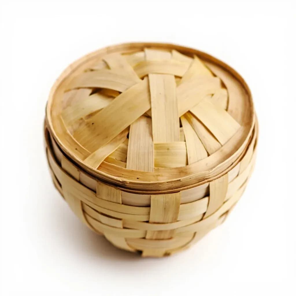 Bamboo Rice Basket