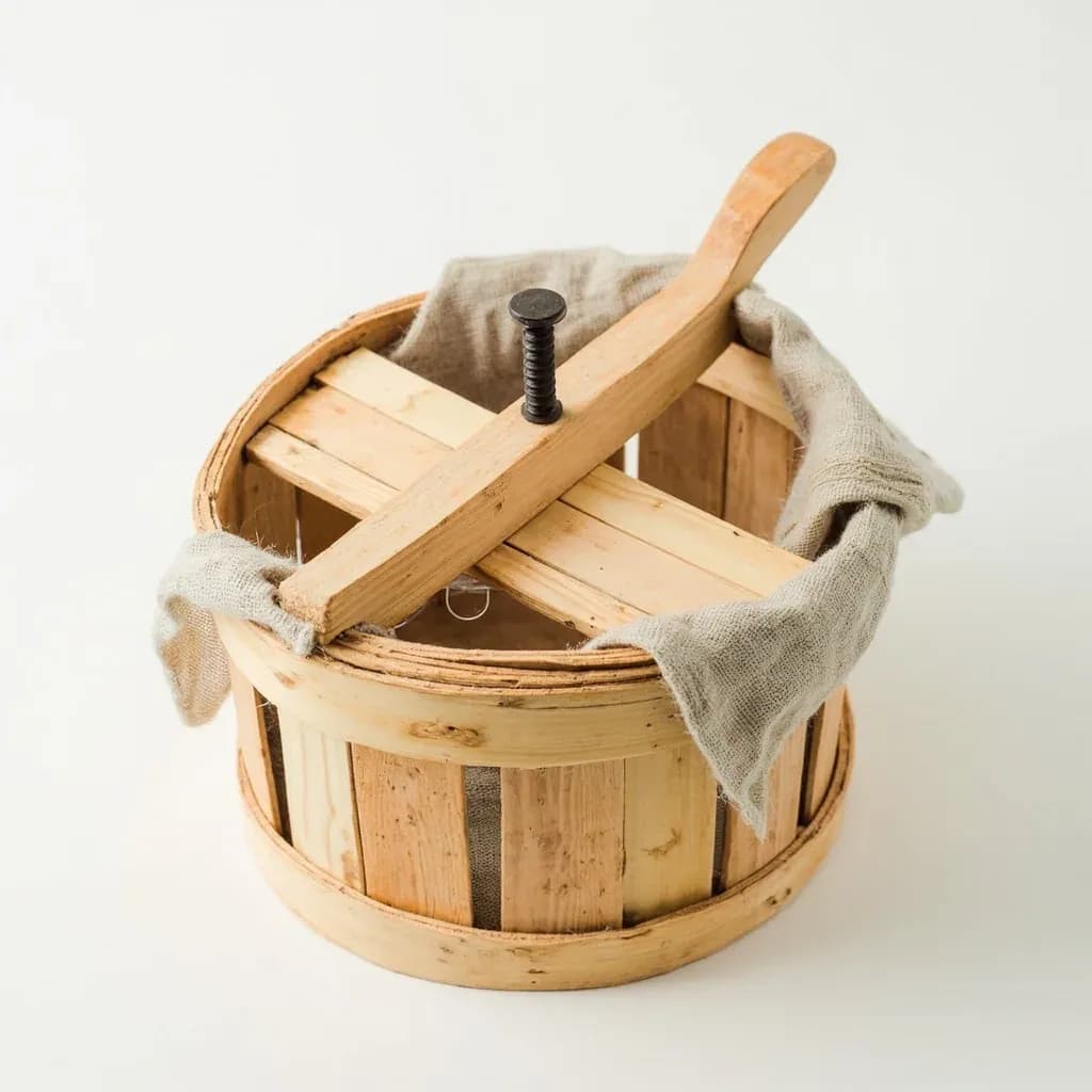 Basket Press (Rack-and-Cloth)