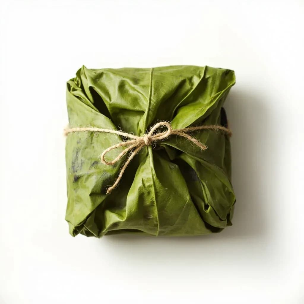 Banana Leaf Wrapping