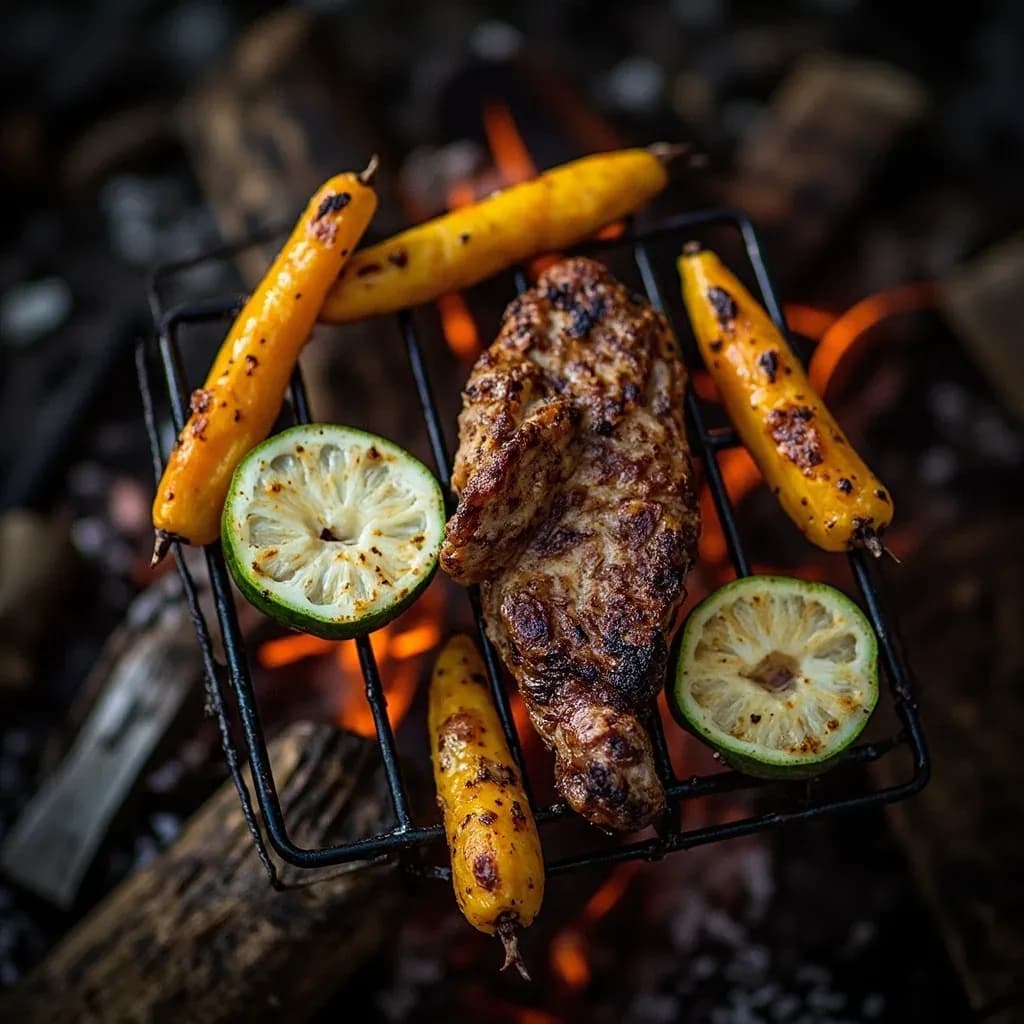 Campfire Grilling