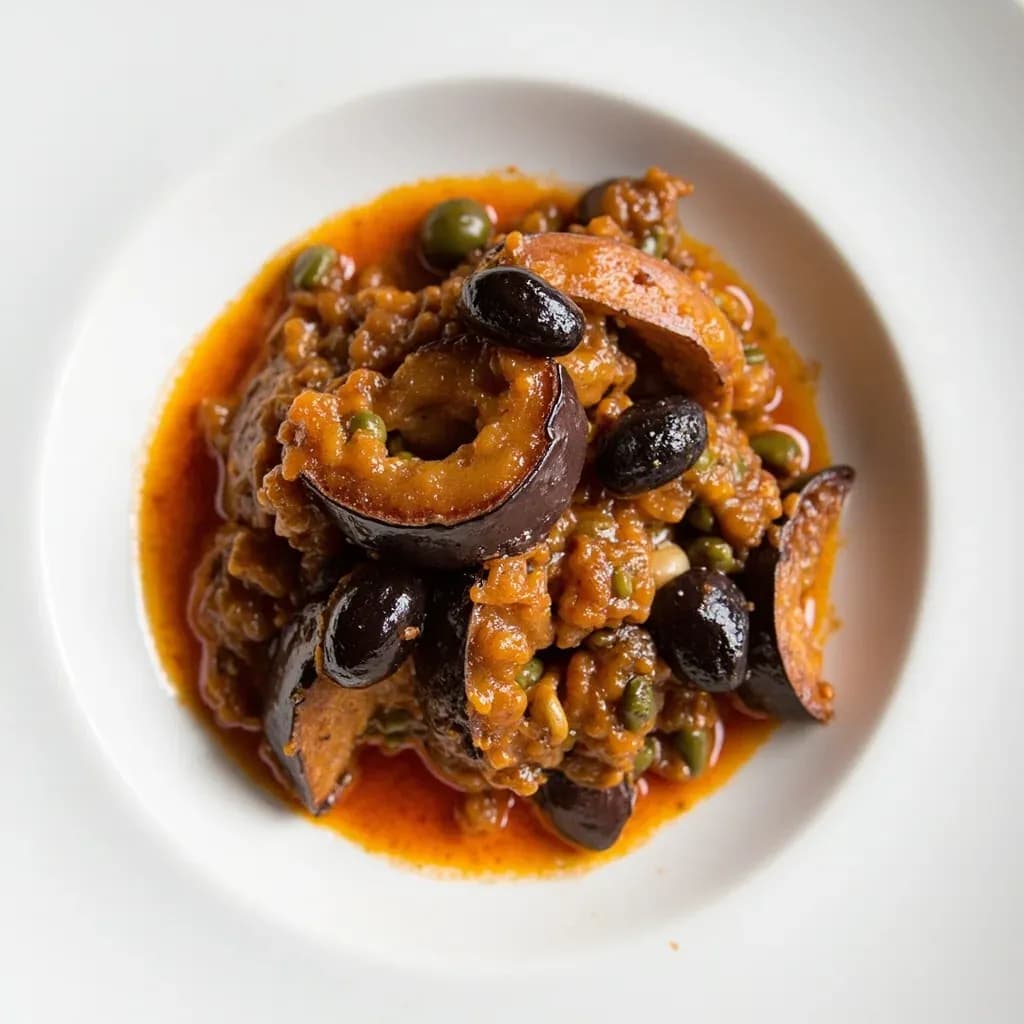 Caponata Stewing
