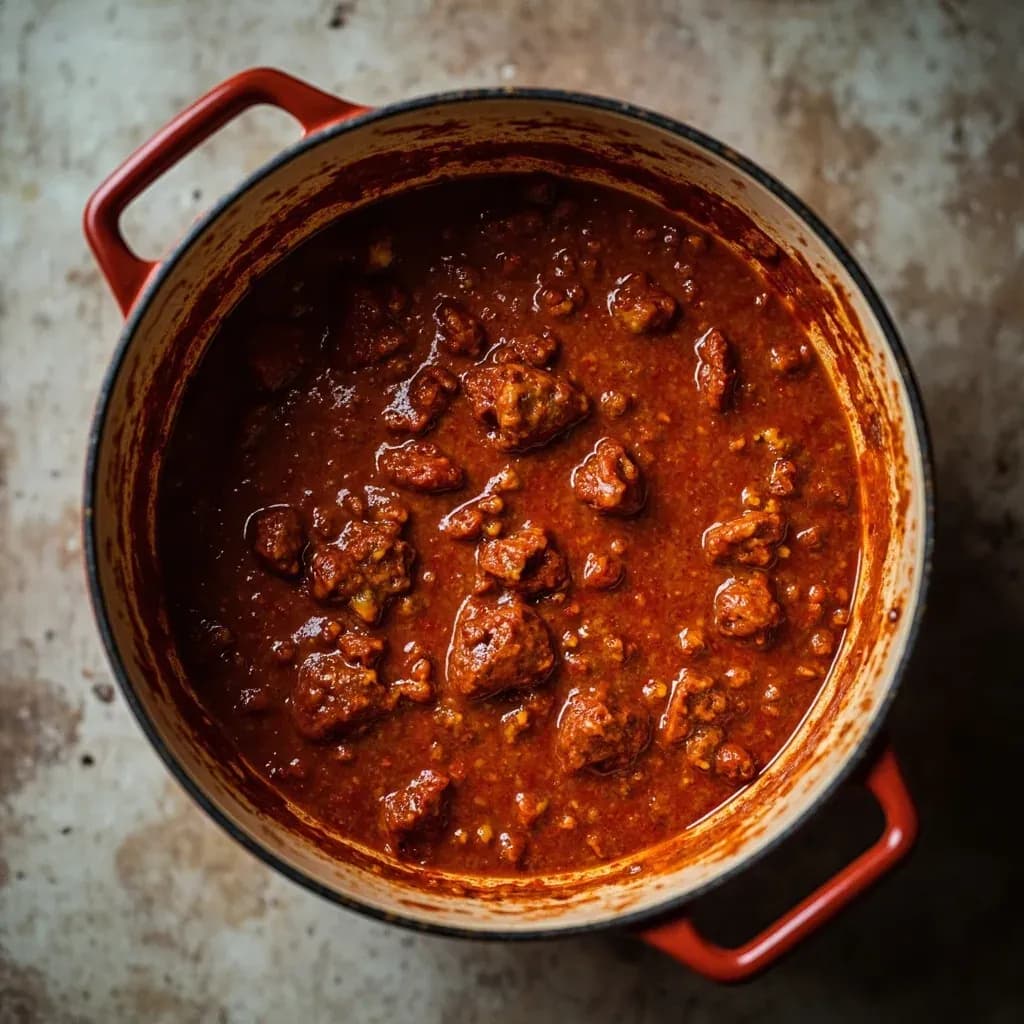 Chili Simmering