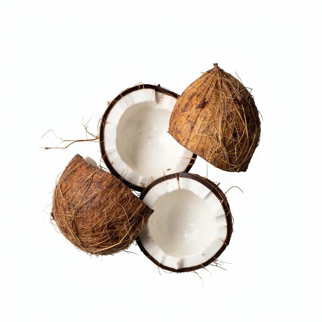 Husking Coconut