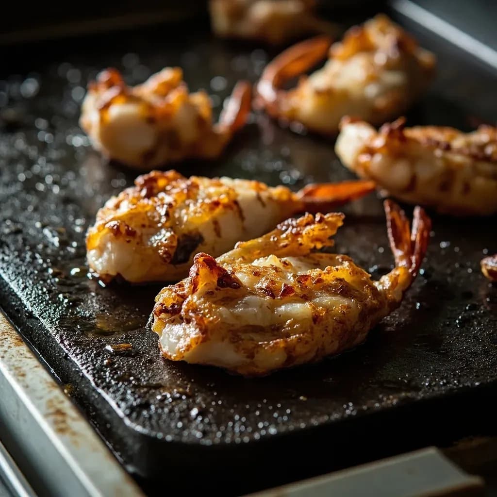 Crisping on the Plancha
