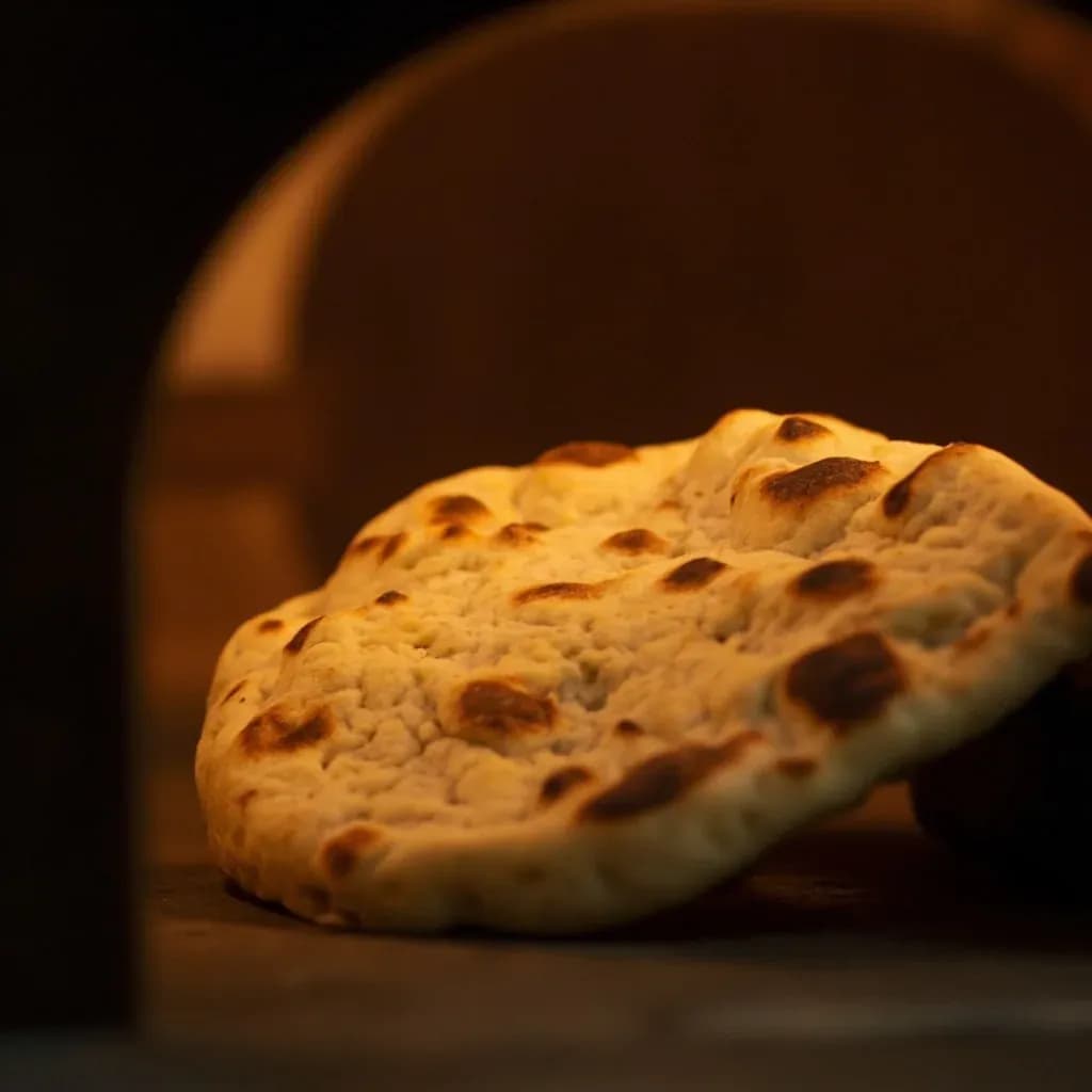 Dough Slapping (Naan/Flatbread Sticking)
