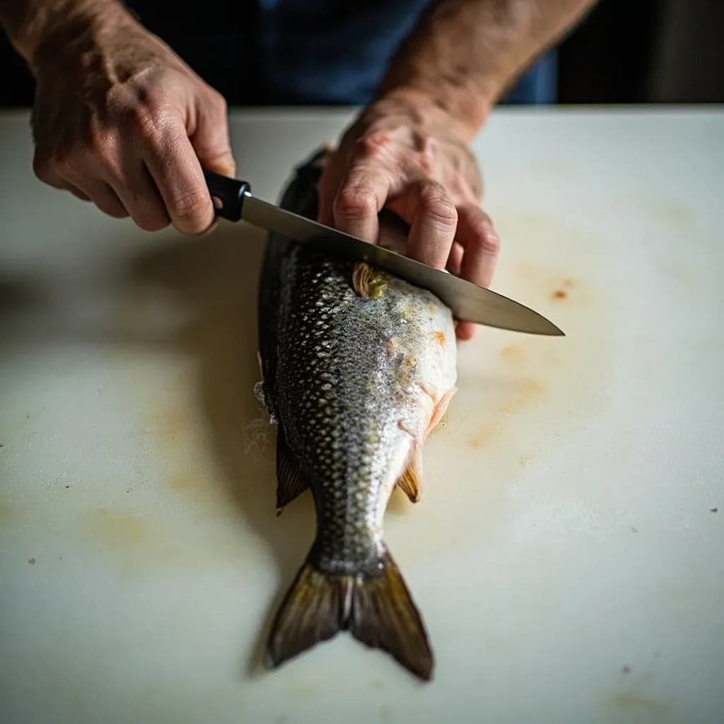 Scaling and Gutting Fish