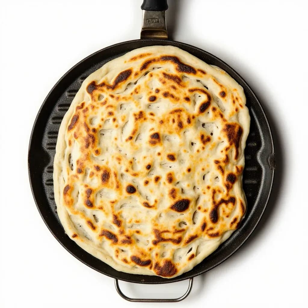 Flatbread Baking on a Saj