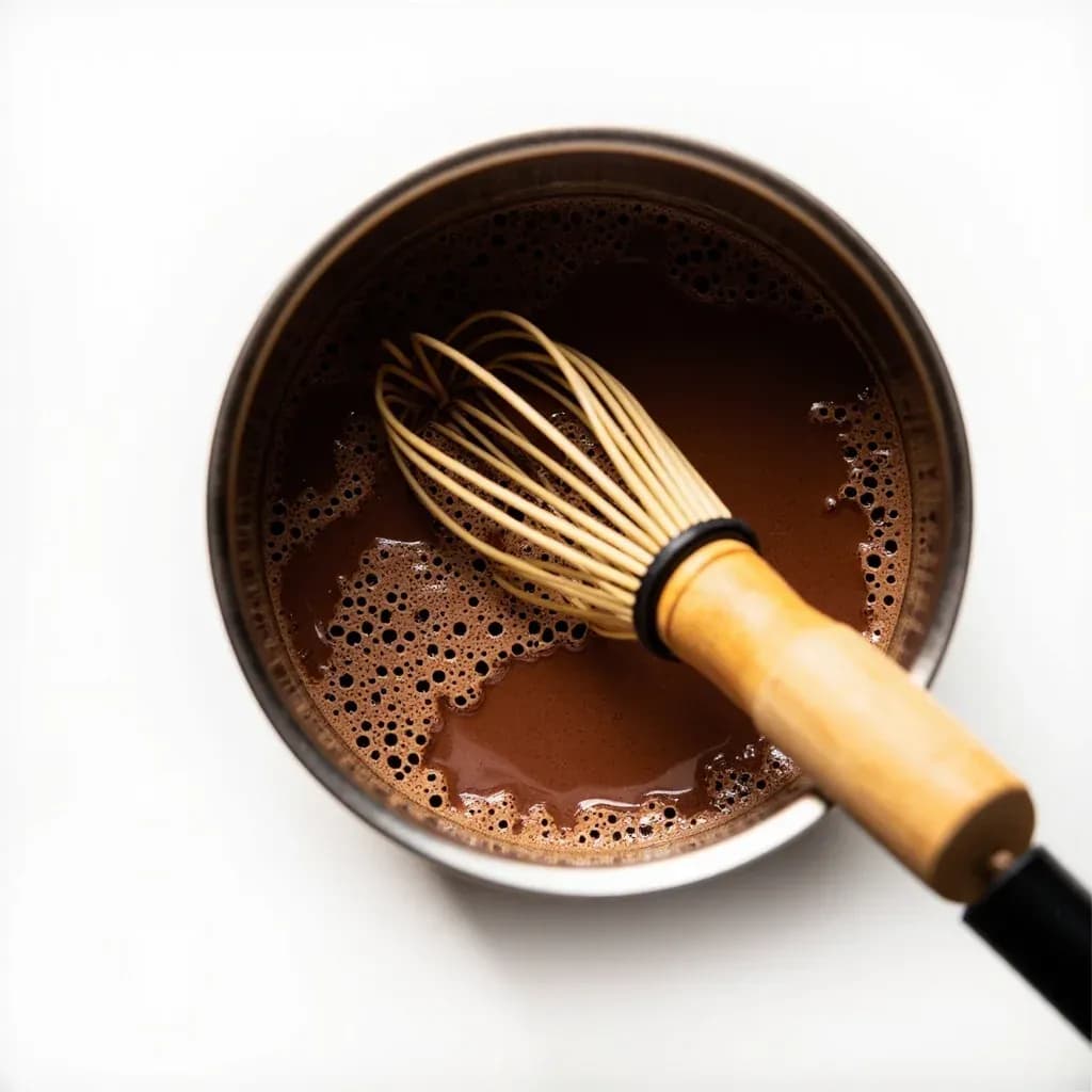 Frothing Chocolate