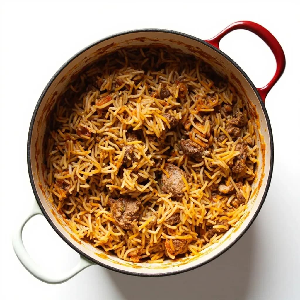 Layered Rice Cooking