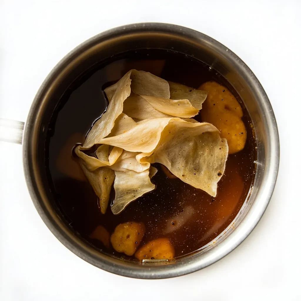 Making Dashi / Stock