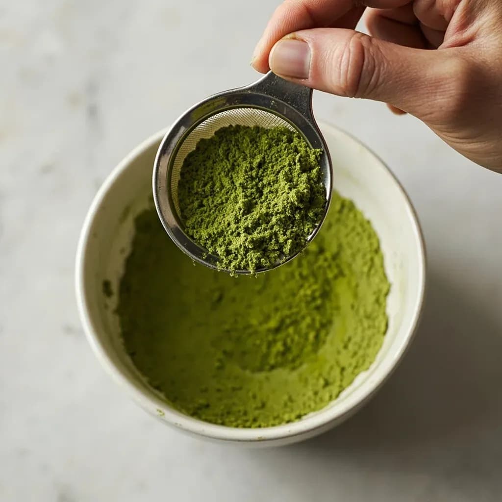 Sifting Matcha