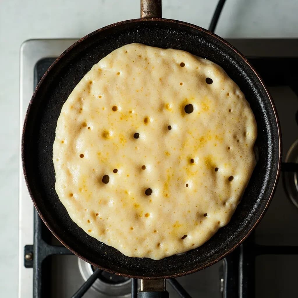 Pan-Cooking Fermented Batter (Canjeero/Kisra)