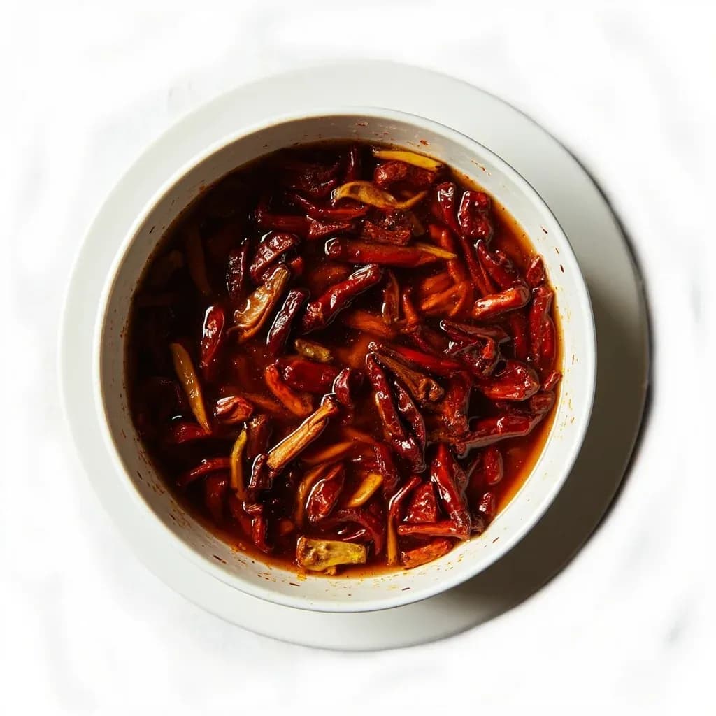 Rehydrating Dried Chiles