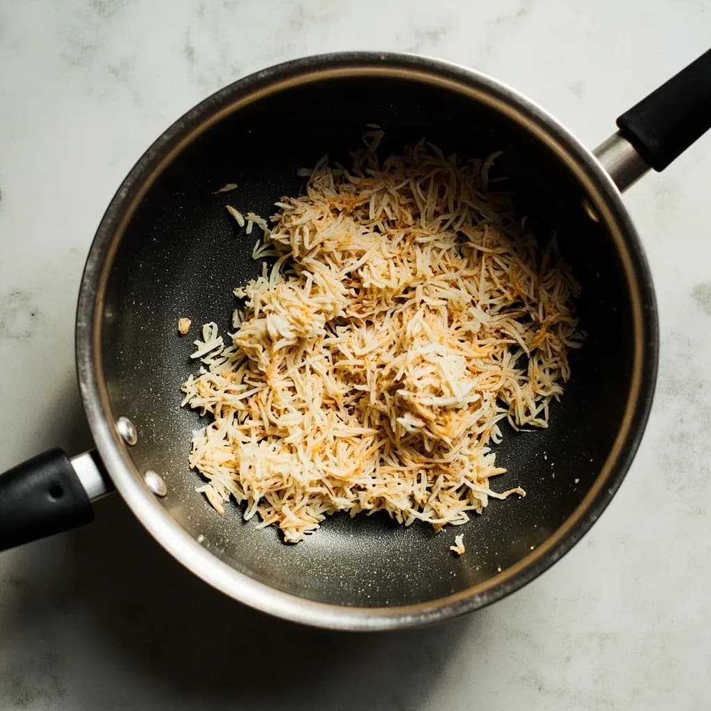 Roasting Grated Coconut (Varutharacha)