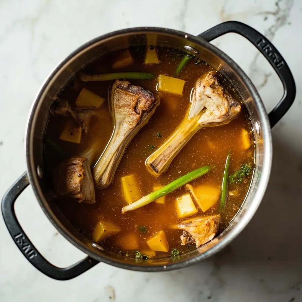 Broth Simmering