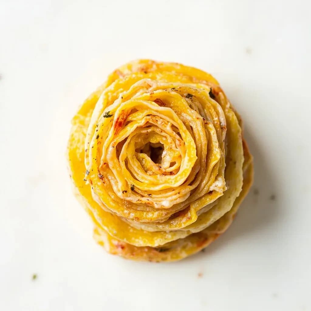 Layered Omelette Rolling (Tamagoyaki)