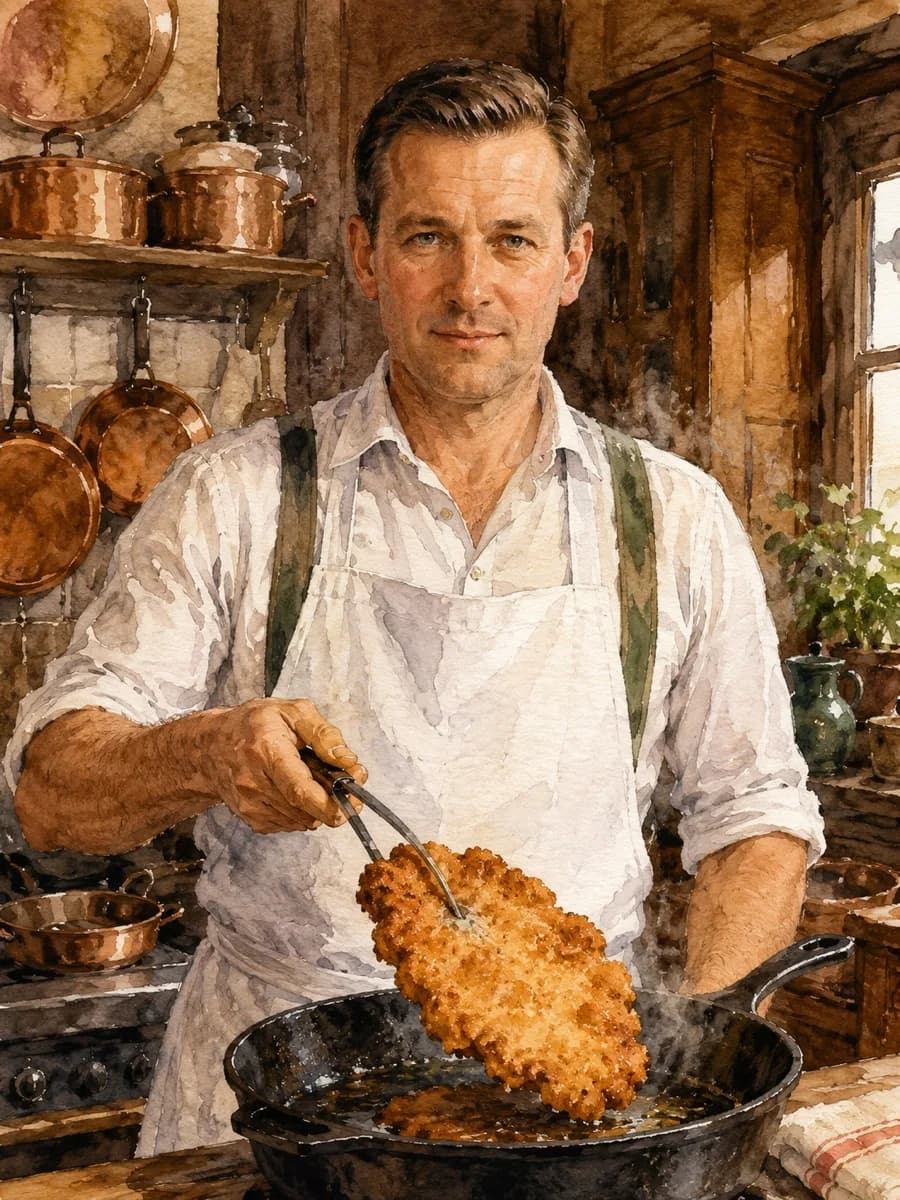 Lukas Vogt — watercolor portrait