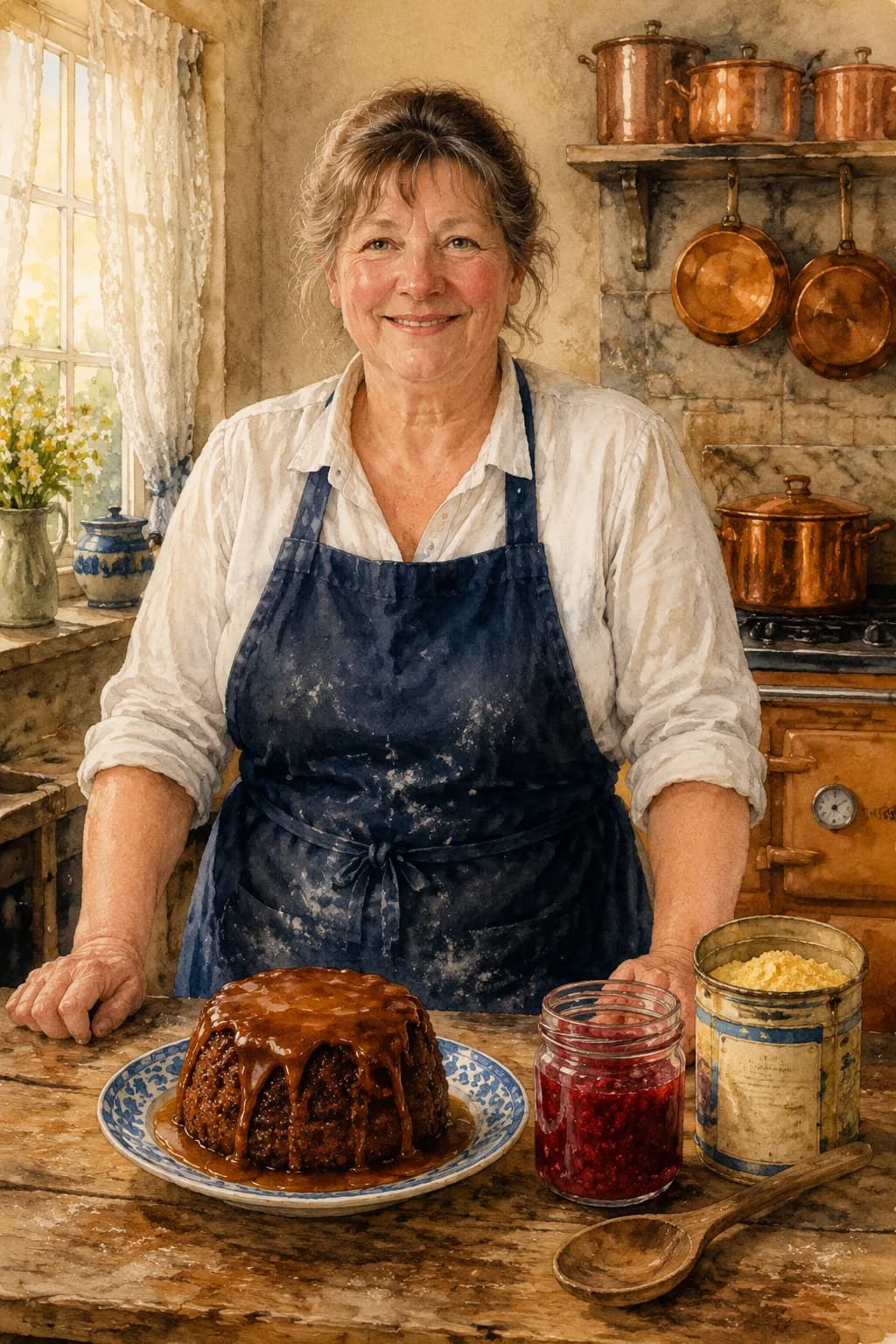Margaret Ashford — watercolor portrait