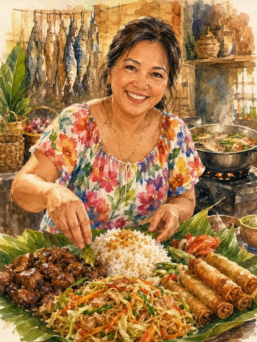 Maricel Santos — watercolor portrait