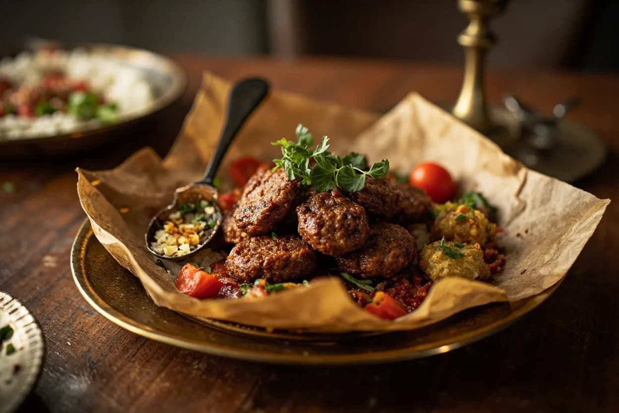 galawati kebab (melt-in-mouth minced meat kebab, over 150 spices) — a signature plate from Awadhi (Lucknowi) cuisine, prepared in the regional style.