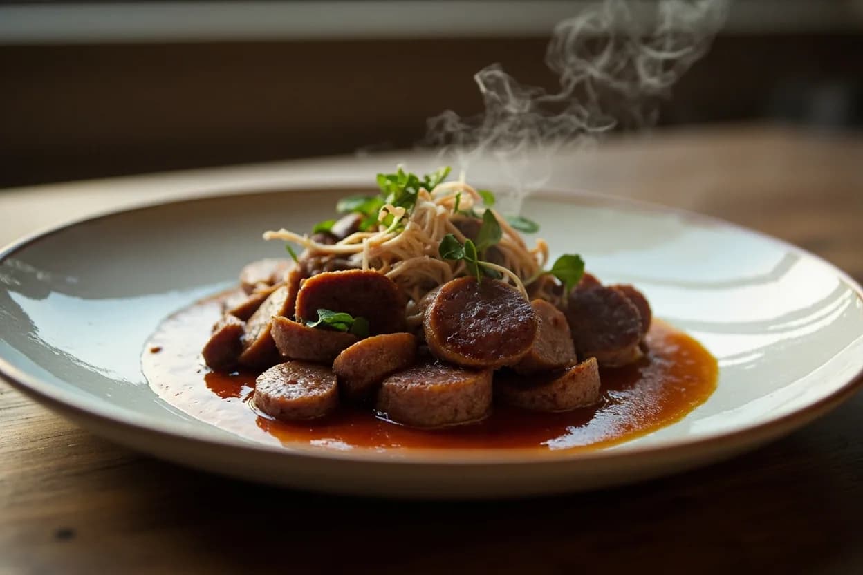verivorst (Estonian blood sausage, Christmas) — a signature plate from Baltic (Estonian, Latvian, Lithuanian) cuisine, prepared in the regional style.