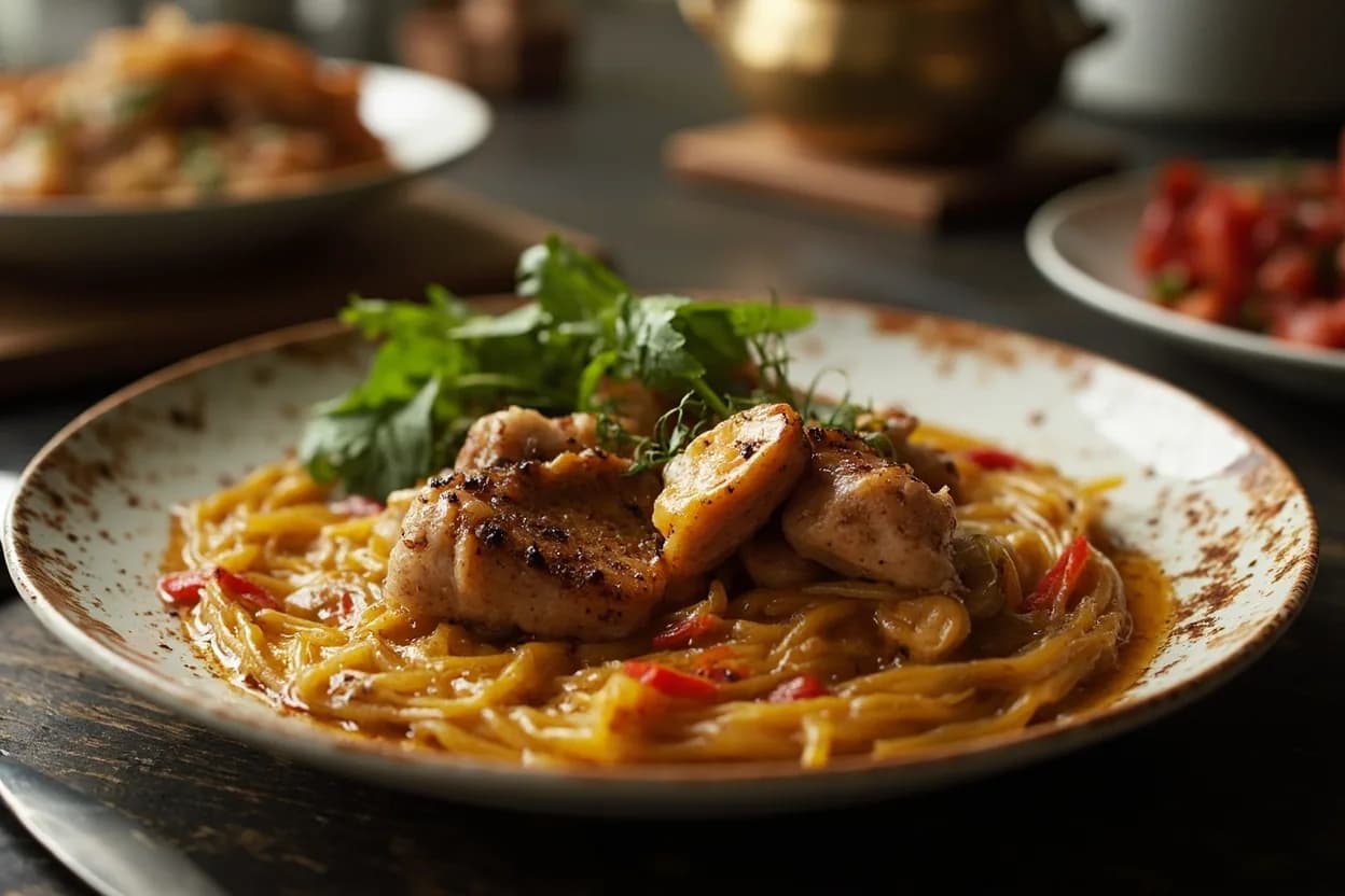 marmitako — a signature plate from Basque (Spain) cuisine, prepared in the regional style.