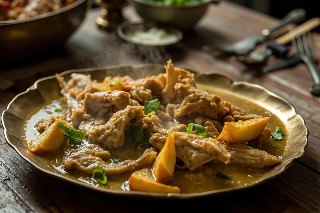 shorshe ilish (hilsa in mustard sauce) — a signature plate from Bengali cuisine, prepared in the regional style.