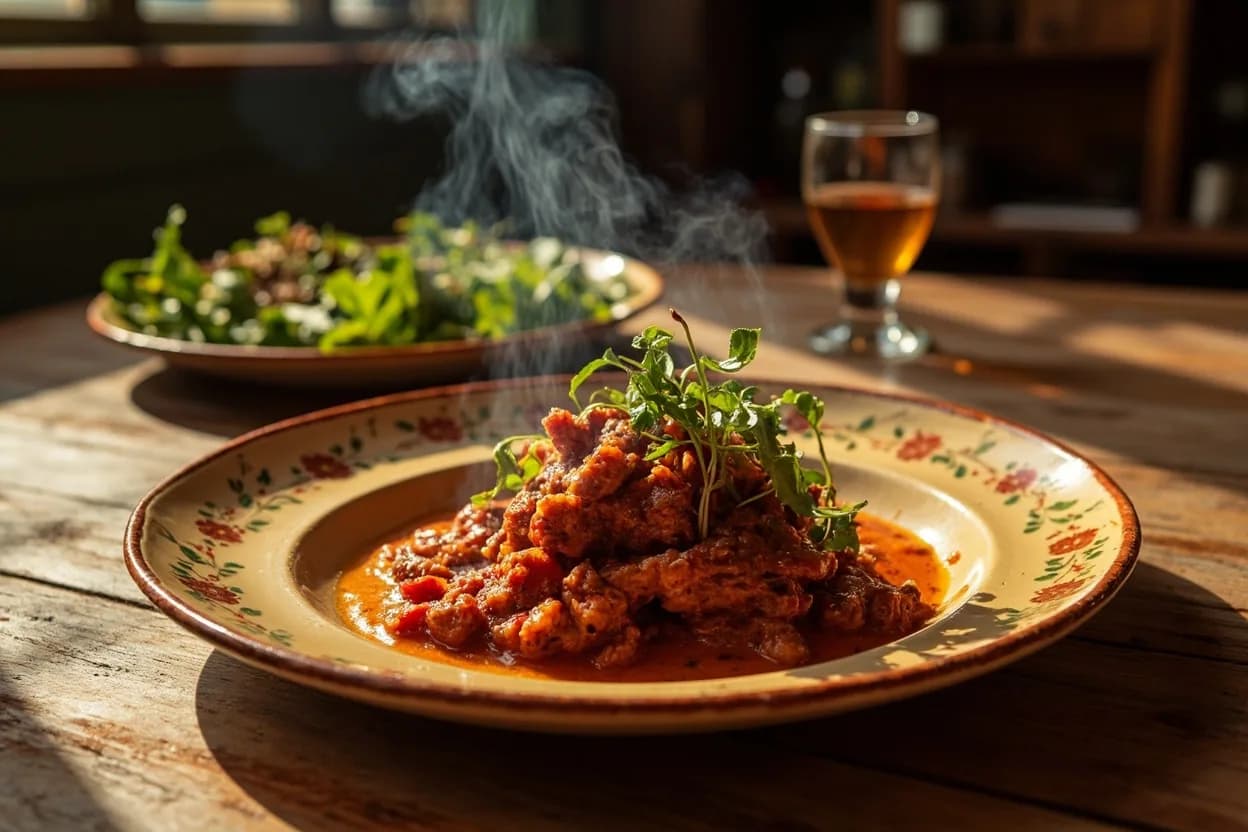 'Nduja di Spilinga — a signature plate from Calabrian cuisine, prepared in the regional style.
