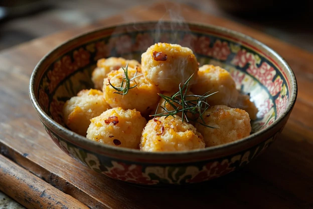 kurt (dried sour cheese balls) — a signature plate from Central Asian Nomadic (Kazakh & Kyrgyz) cuisine, prepared in the regional style.