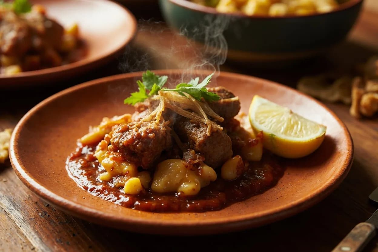cochito chiapaneco — a signature plate from Chiapanecan cuisine, prepared in the regional style.