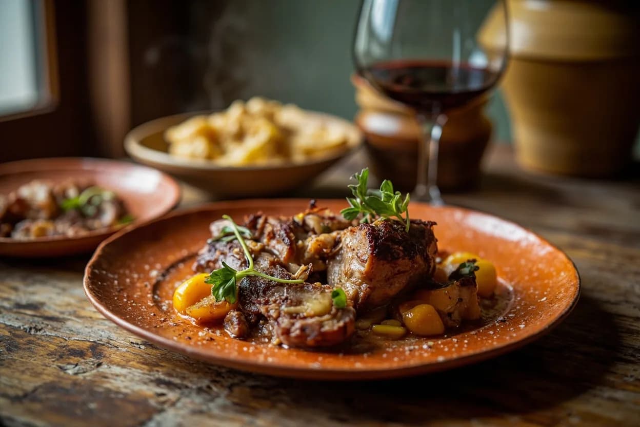 kleftiko — a signature plate from Cypriot cuisine, prepared in the regional style.