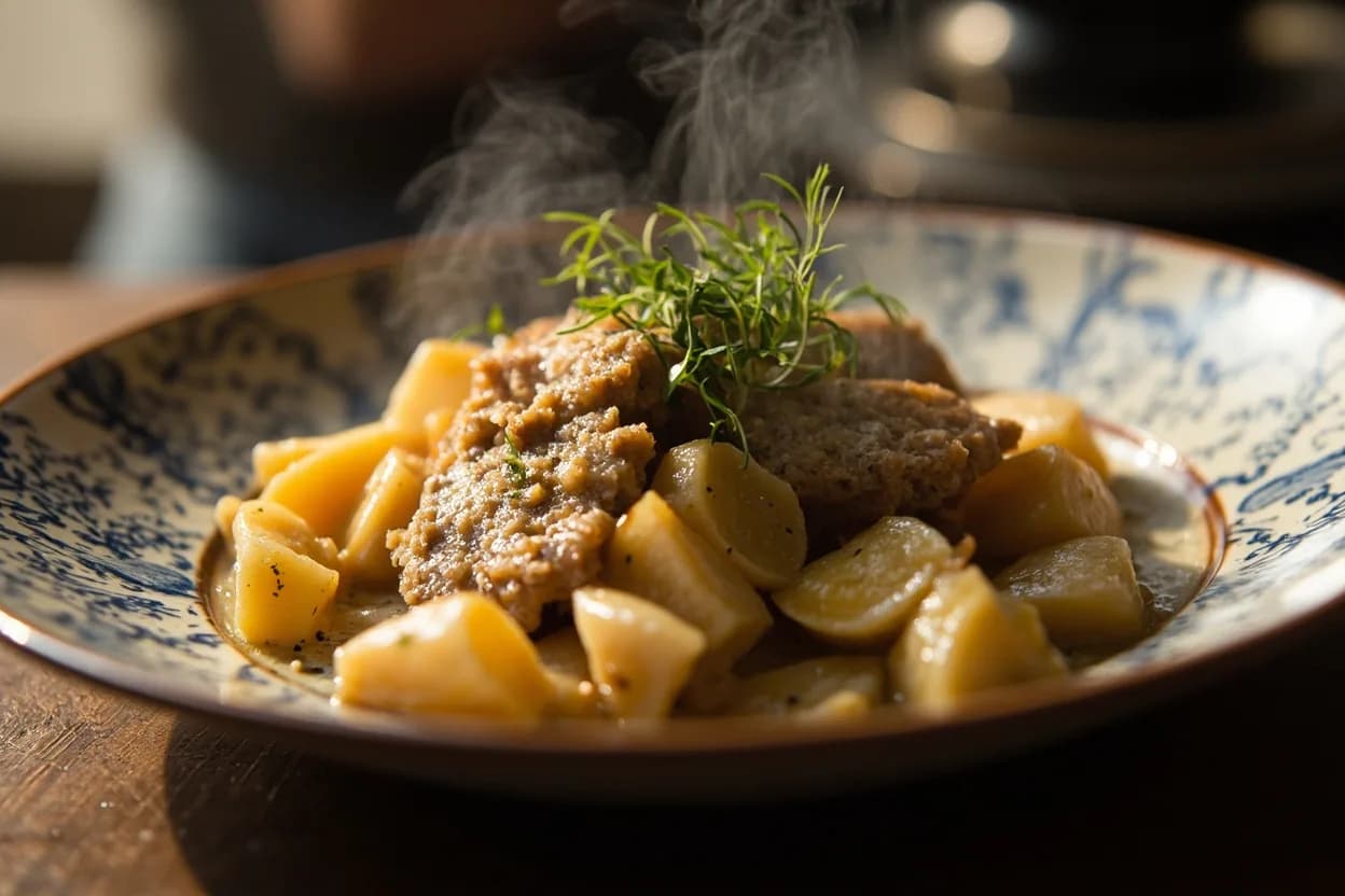 svíčková na smetaně — a signature plate from Czech & Slovak cuisine, prepared in the regional style.