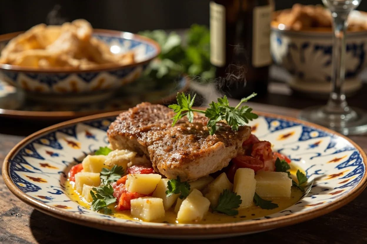 frico con patate e cipolla — a signature plate from Friulian cuisine, prepared in the regional style.