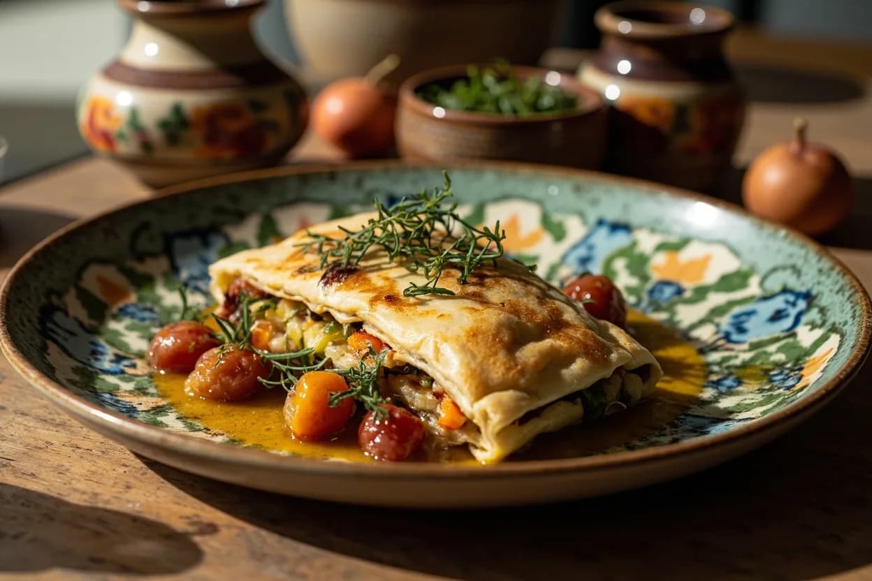 spanakopita — a signature plate from Greek (Hellenic) cuisine, prepared in the regional style.