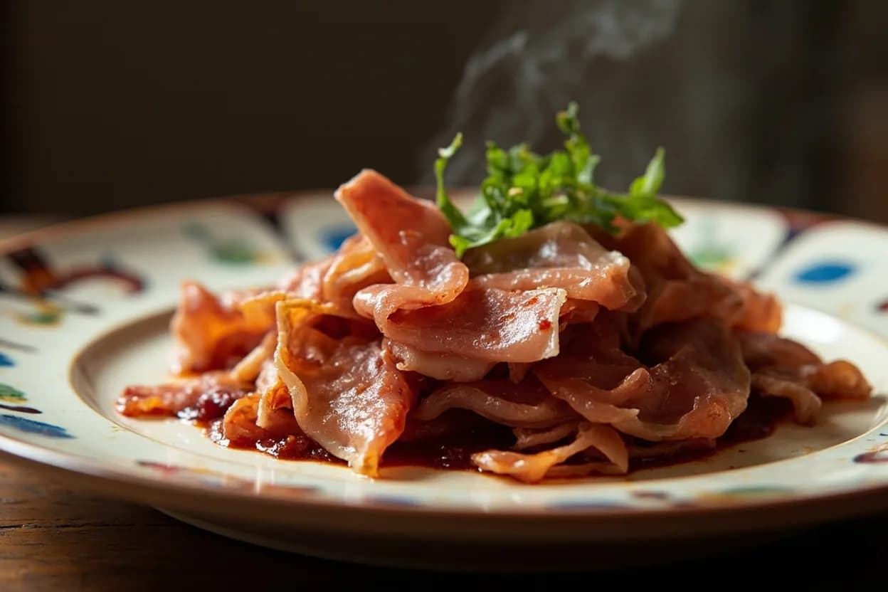 Istarski pršut (Istrian prosciutto) — a signature plate from Istrian cuisine, prepared in the regional style.