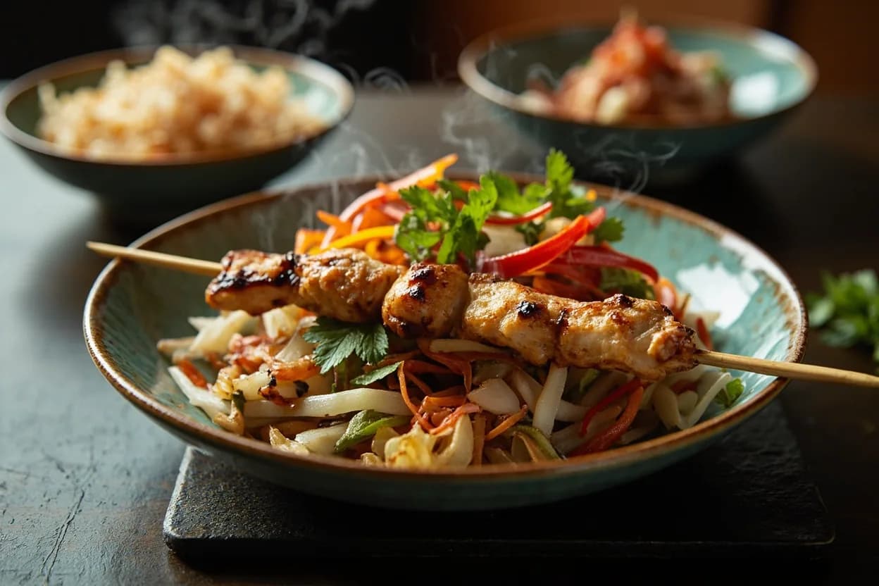 yakitori (grilled chicken skewers) — a signature plate from Japanese Izakaya Cuisine cuisine, prepared in the regional style.