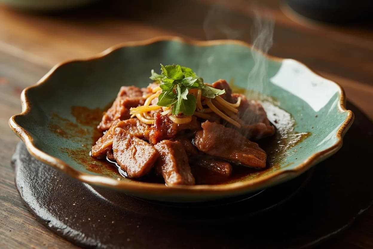 heukdwaeji gui (Jeju black pork BBQ) — a signature plate from Jeju Island Cuisine cuisine, prepared in the regional style.