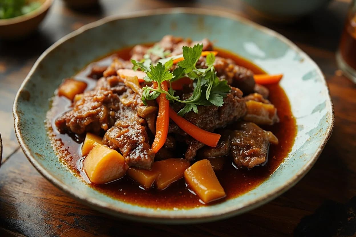 tangsuyuk (sweet and sour pork or beef) — a signature plate from Korean-Chinese (Junghwa Cuisine) cuisine, prepared in the regional style.