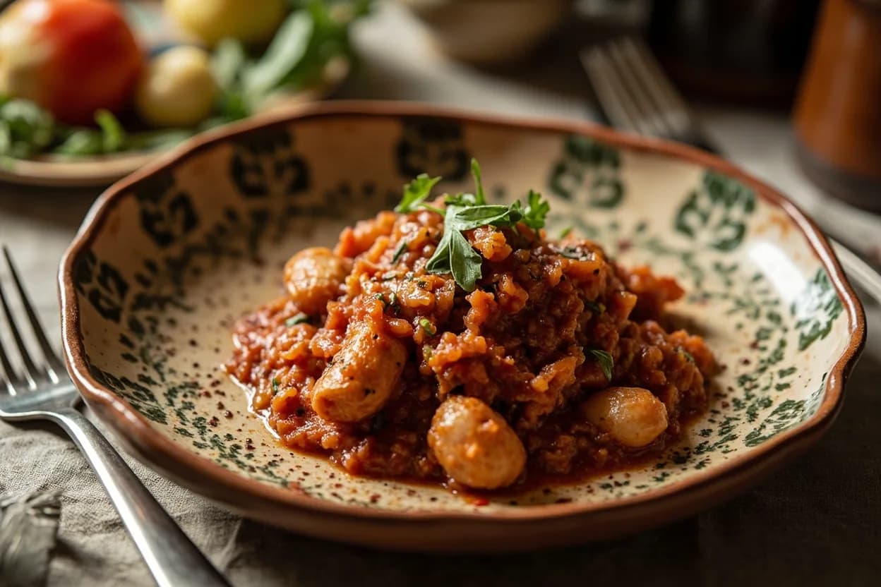 Ragù napoletano — a signature plate from Neapolitan cuisine, prepared in the regional style.