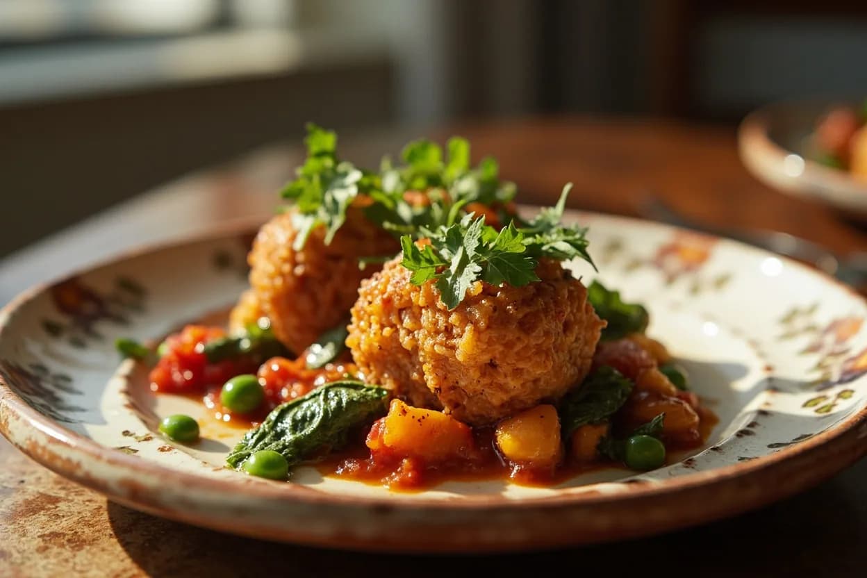 Arancini — a signature plate from Sicilian cuisine, prepared in the regional style.