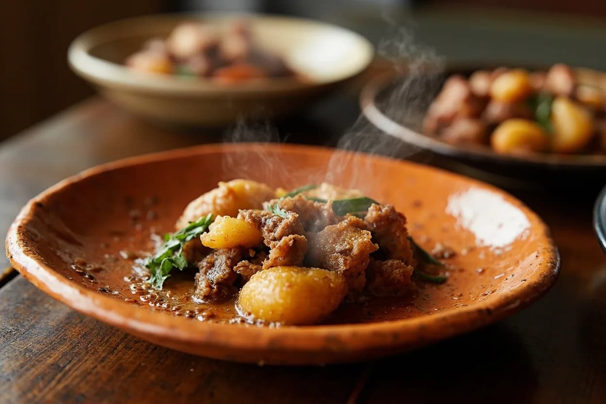puchero tabasqueño — a signature plate from Tabasqueña cuisine, prepared in the regional style.
