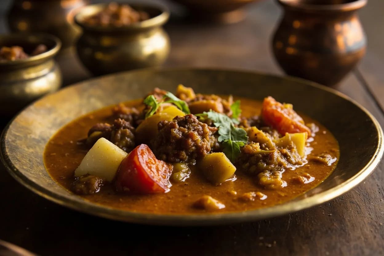 sambar — a signature plate from Tamil Nadu cuisine, prepared in the regional style.